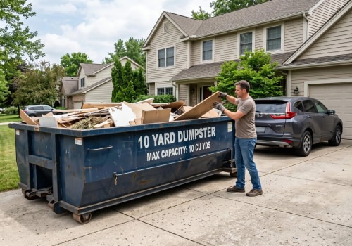 10 Yard Dumpster Capacity: What Homeowners Should Know