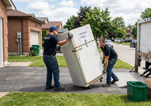 Refrigerator Disposal Options When You Have No Truck or Trailer